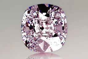 0.40 Carat Cushion Pink Lab Diamond