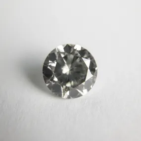 1.00ct 6.32x6.29x3.78mm Fancy Grey Round Brilliant 18267-01 HOLD 09/23/20