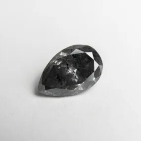 1.52ct 9.42x6.20x4.20mm I2 Fancy Grey Pear Brilliant 18501-01