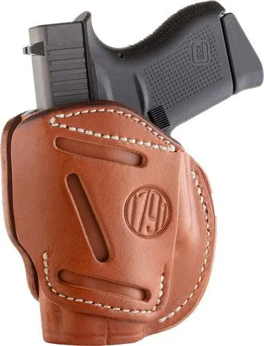 1791 Holster 3-way Owb Multi- - Fit Ambi Sz2 P365/sim Brown