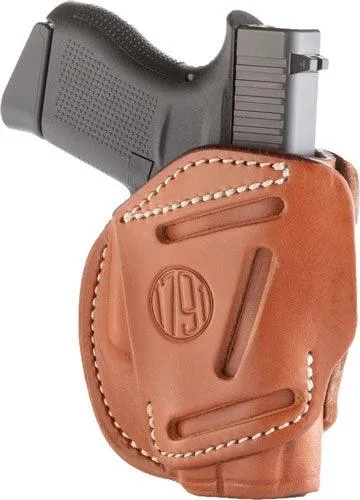 1791 Holster 3-way Owb Multi- - Fit Ambi Sz2 P365/sim Brown