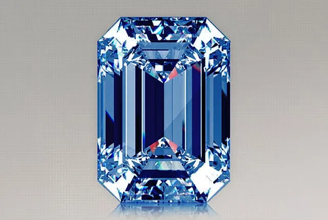 1.99 Carat Emerald Blue Lab Diamond