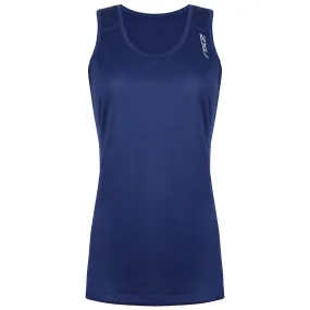 2XU BSR Active Singlet Womens Navy Top