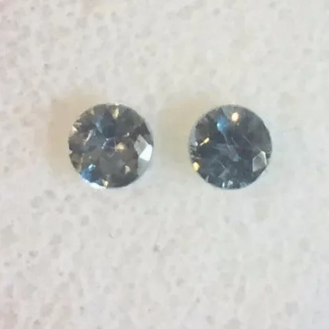 .60 TCW BEAUTIFUL MATCHING SET BLUE ROUND CUT MONTANA SAPPHIRE