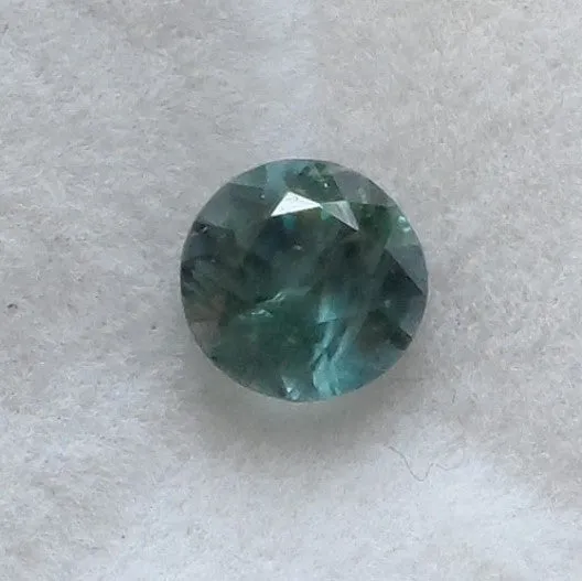 .64 CT. BRILLIANT BLUE COLOR ROUND DIAMOND CUT MONTANA SAPPHIRE