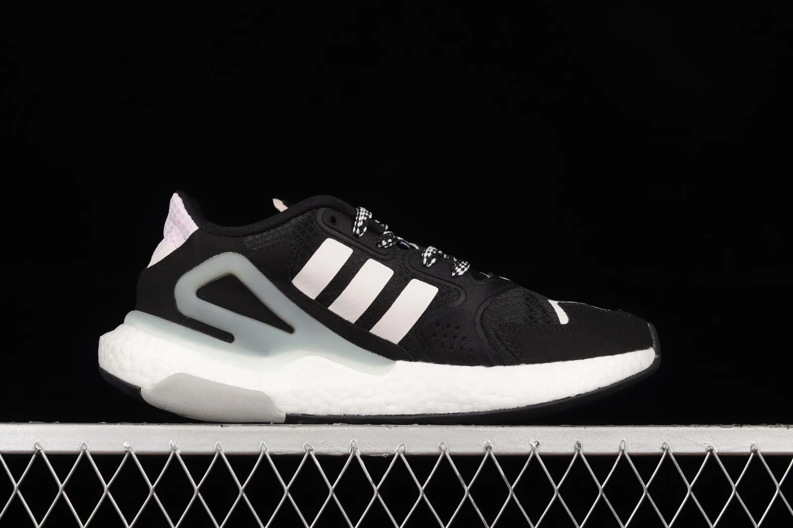 Adidas Day Jogger 2020 Boost Core Black Pink Cloud White FX6162