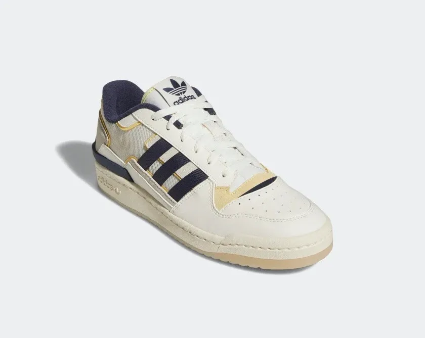 Adidas Forum Exhibit Low Off White Shadow Navy Chalk White GX4121