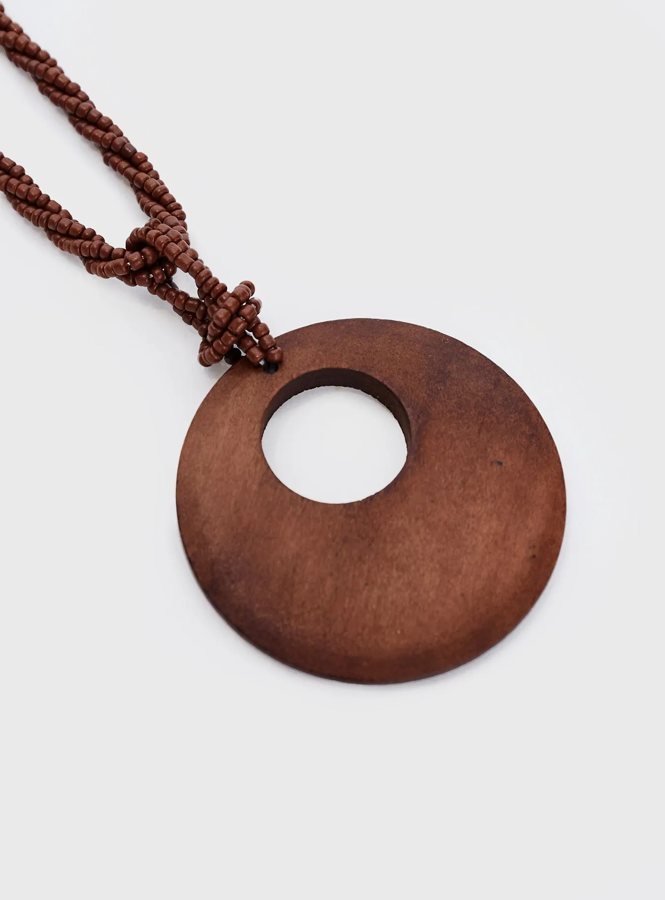 Aiko Necklace Brown