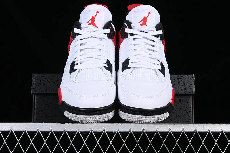 AIR JORDAN 4 RED CEMENT WHITE/RED/BLACK