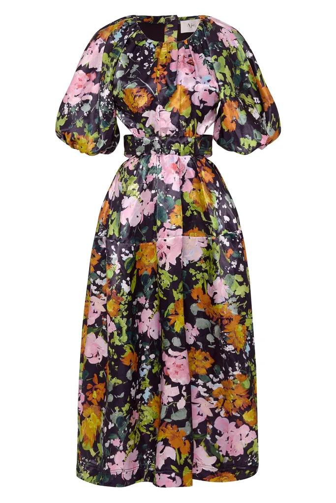 AJE Mimosa Cutout Midi (Floral)