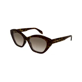 Alexander Mcqueen Sunglass Woman havana Brown AM0355S-002