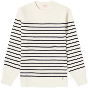 Armor-Lux Molene Stripe Sailor KnitNatural & Navy