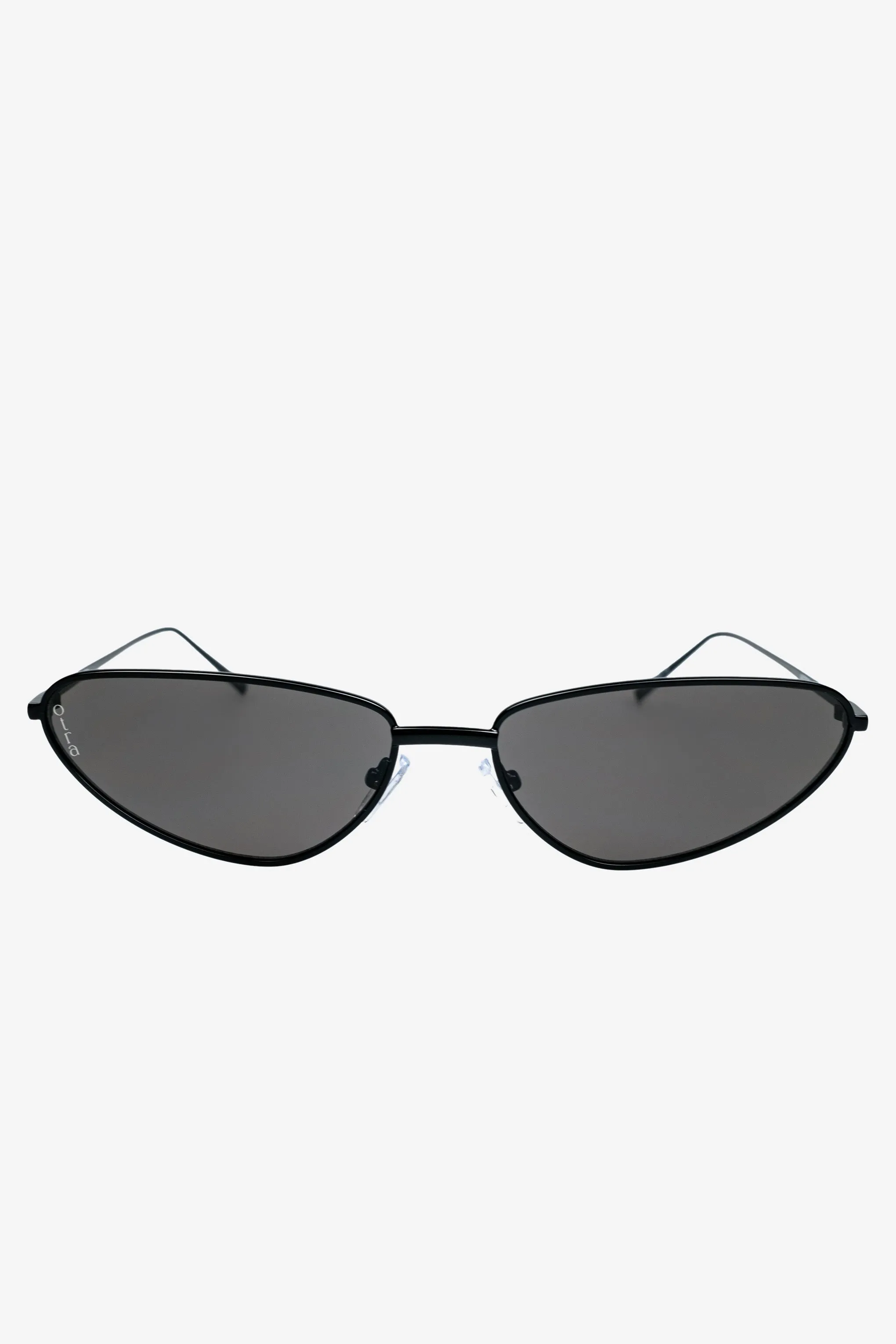 Aster | Otra Black Metal Cat Eye Sunglasses