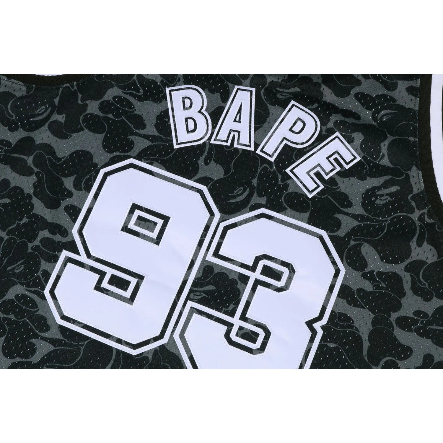 BAPE X MITCHELL & NESS BROOKLYN NETS JERSEY TANK TOP MENS