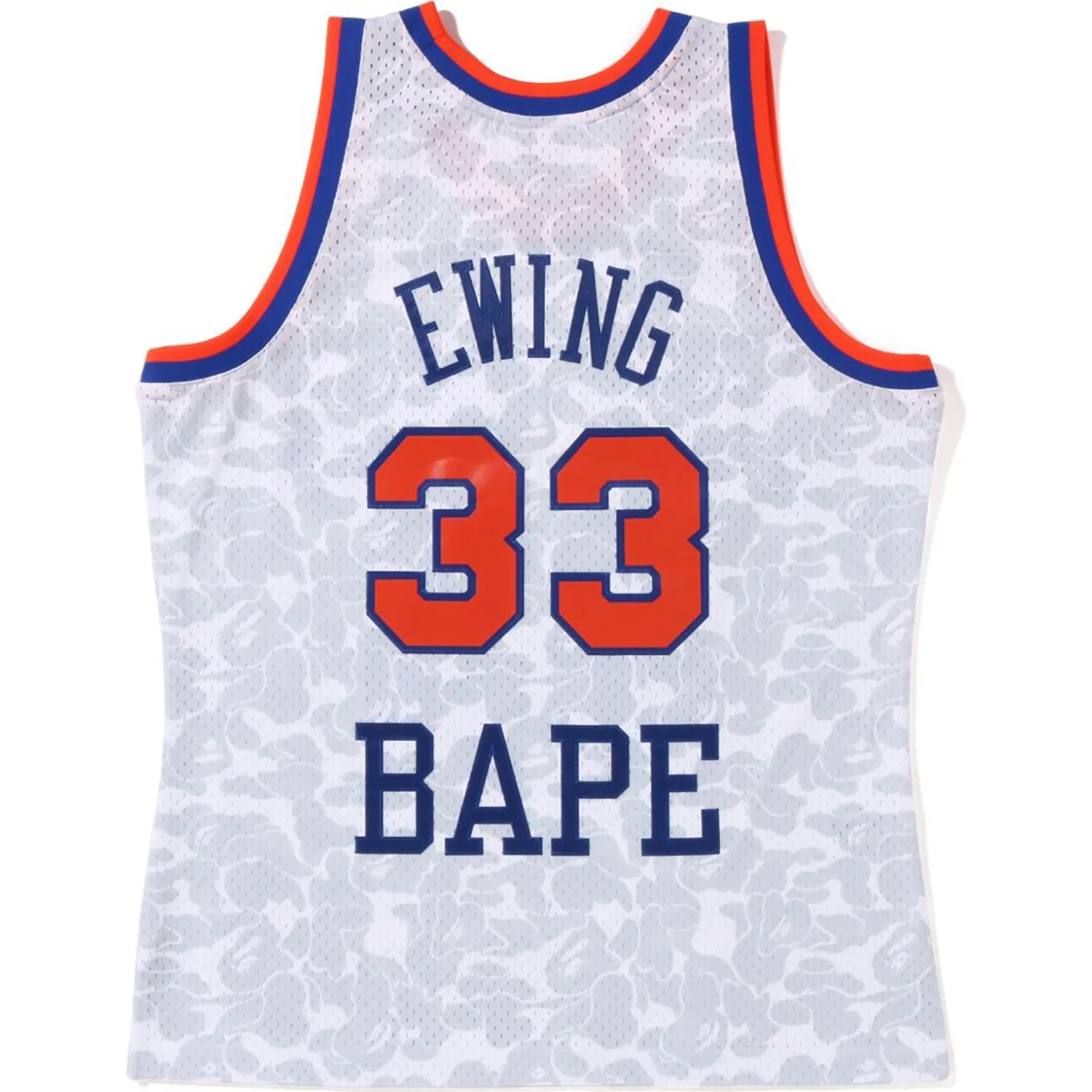 BAPE X MITCHELL & NESS NEW YORK KNICKS JERSEY TANK TOP MENS