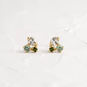 Bells of Ireland Cluster Studs - OOS