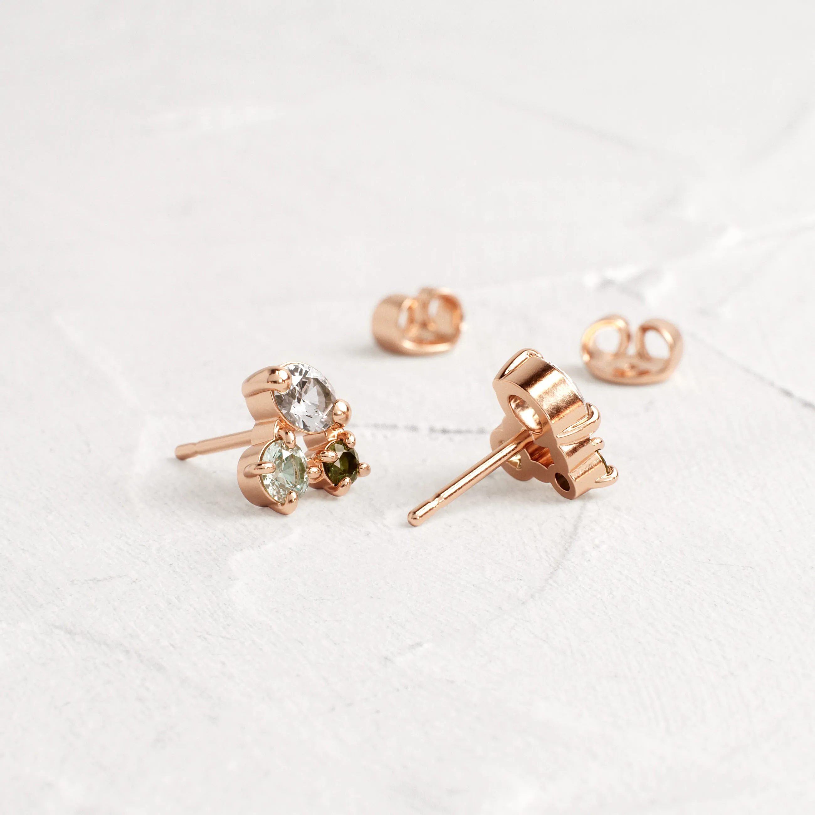 Bells of Ireland Cluster Studs - OOS