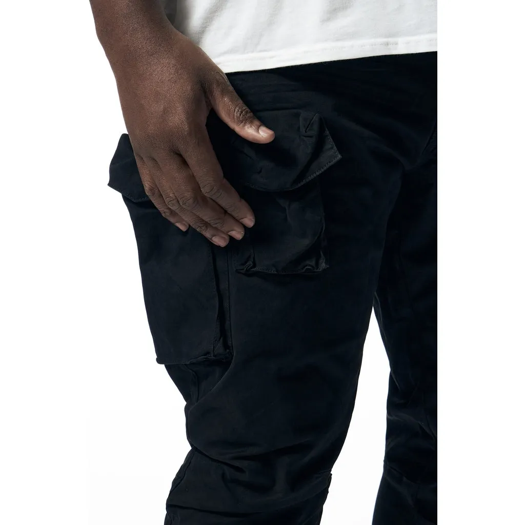 Big and Tall - Utility Twill Pants - Black