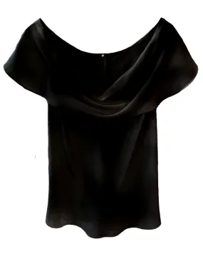 Black Silk Gigi Top