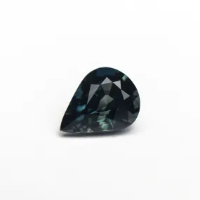 Blue/Teal Brilliant Sapphire - 1.54ct Pear