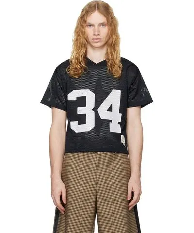 Bode Black Scrimmage Jersey T-shirt