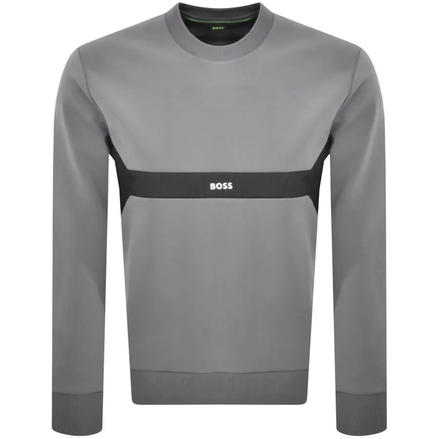 BOSS Salbon Sweatshirt Grey