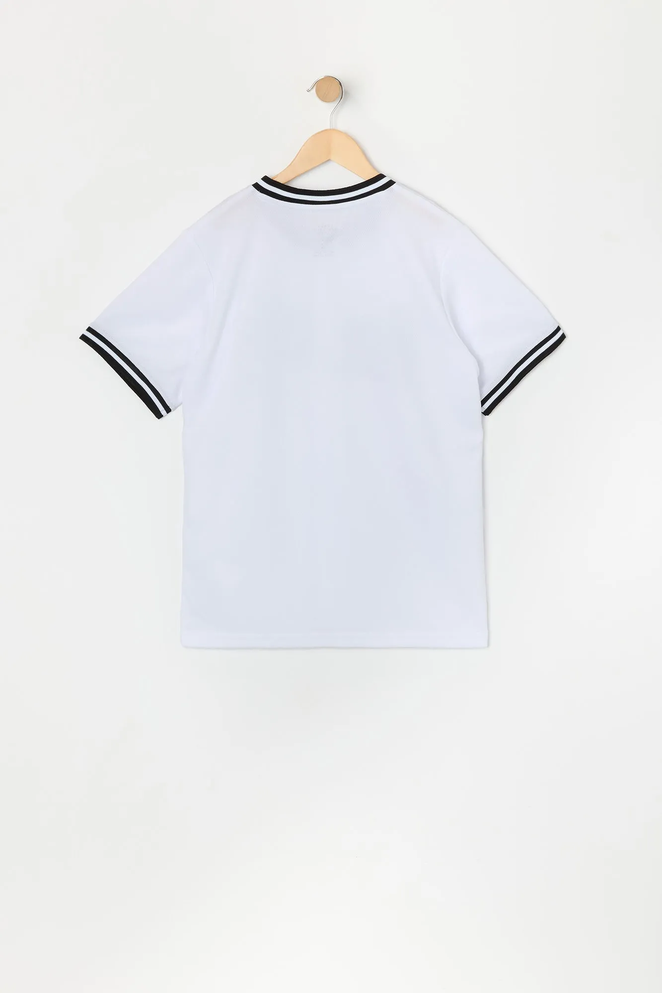 Boys New York Graphic Mesh Baseball Jersey