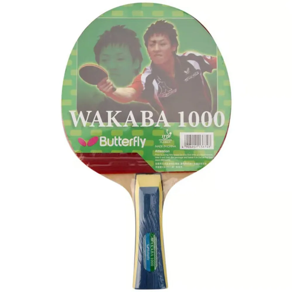 Butterfly Wakaba 1000 Table Tennis Bat (Red)