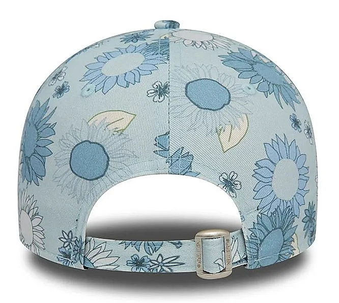 cap New Era 9FO Floral Aop MLB New York Yankees - Blue/White - women´s