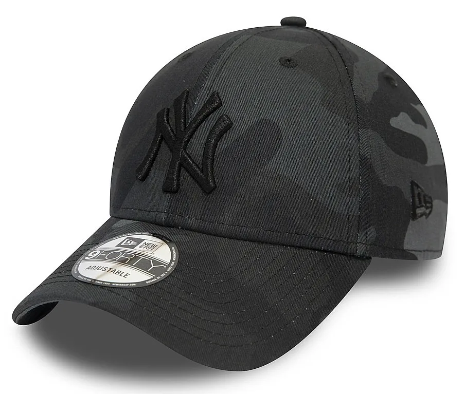 cap New Era 9FO League Essential MLB New York Yankees - Midnight Camo/Black - men´s