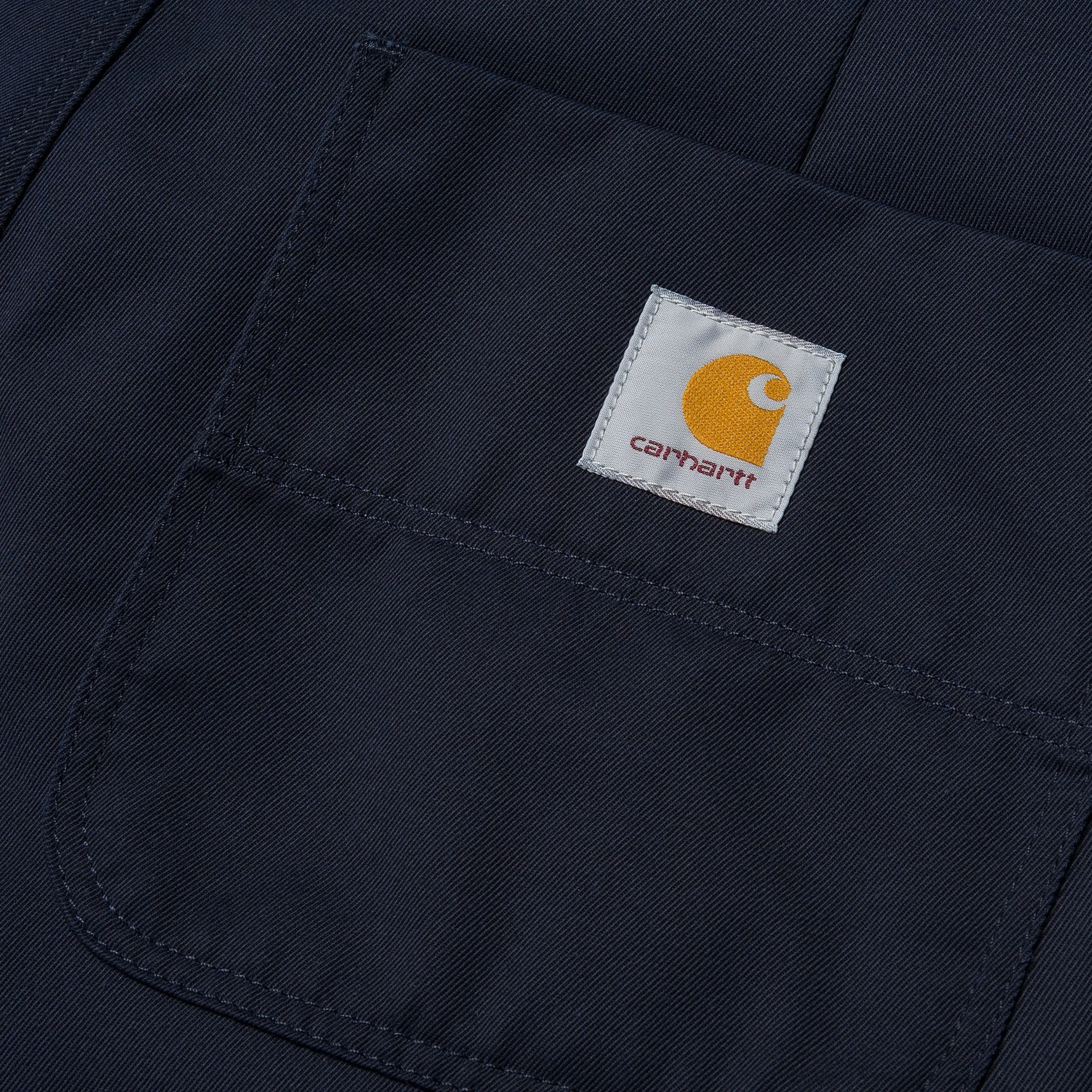 CARHARTT WIP ABBOT PANT DARK NAVY RINSED - I025813