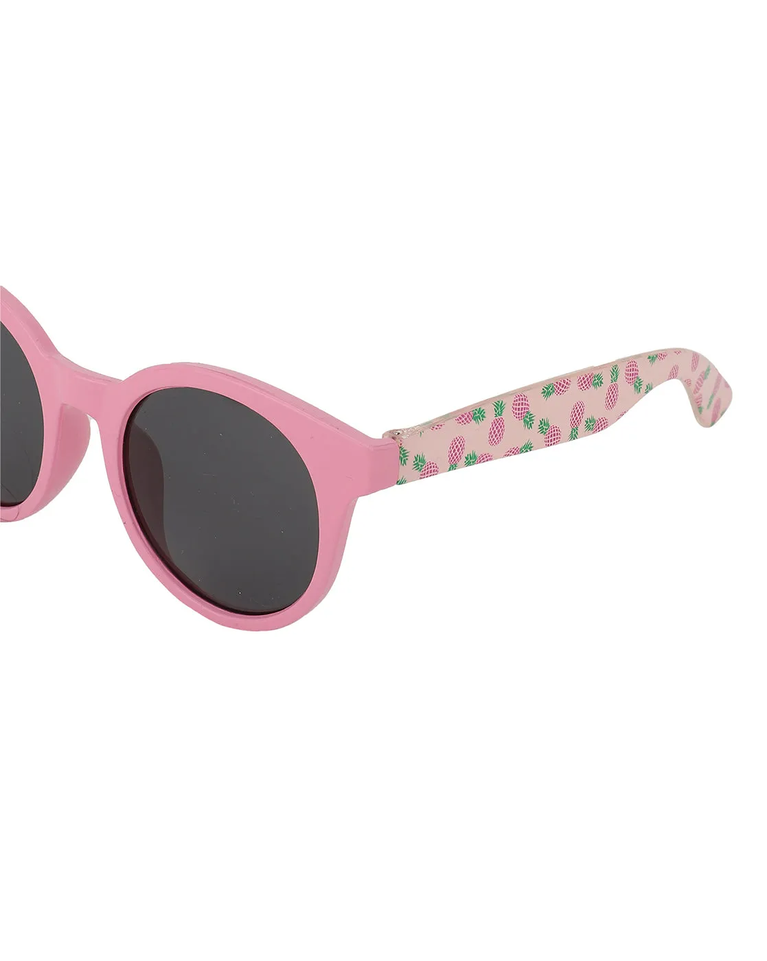 Carlton London Black Lens & Pink Cateye Sunglasses For Girl