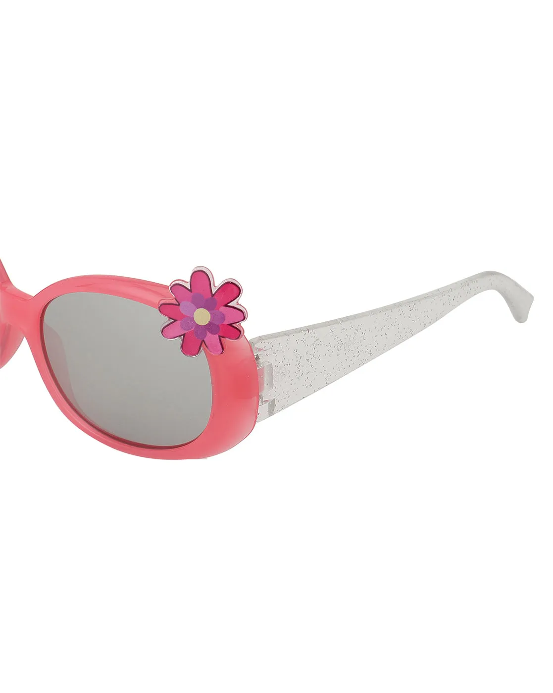 Carlton London Grey Lens & Pink Square Sunglasses For Girl