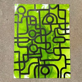 Cartography of Liminal Spaces - Green #2