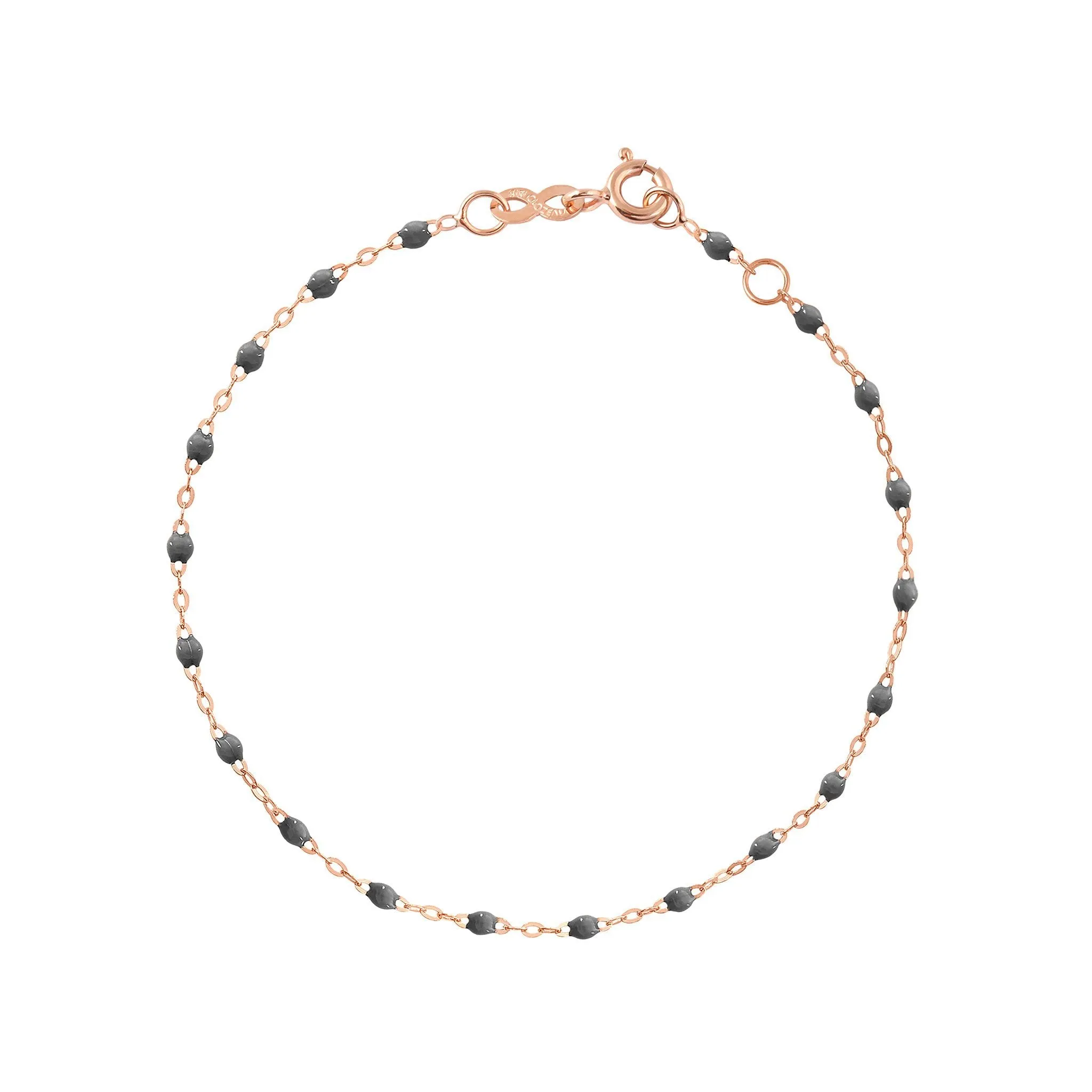 Classic Gigi Grey bracelet, Rose Gold, 5.9