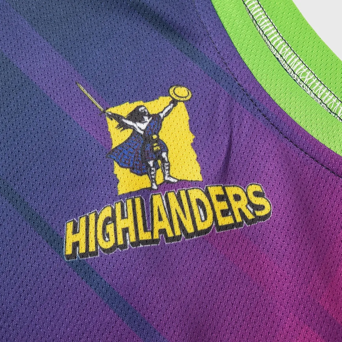 Classic Highlanders Super Rugby Training Singlet Navy 2025