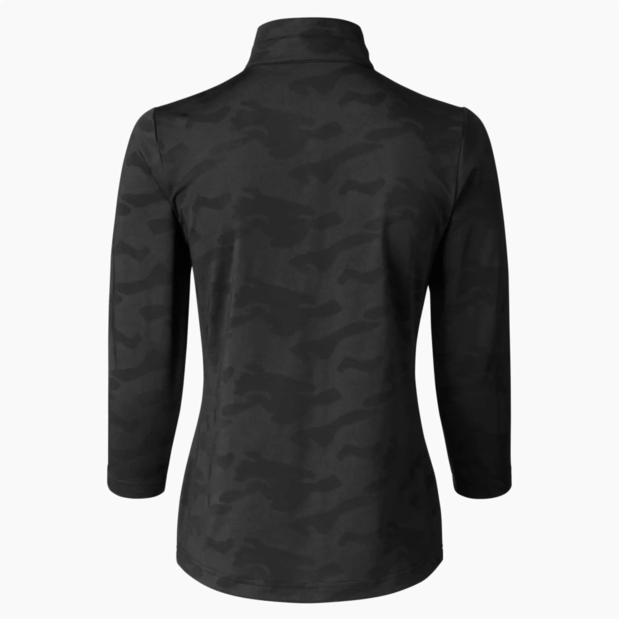 Daily Sports Jess 3/4 Sleeve Polo Shirt Black