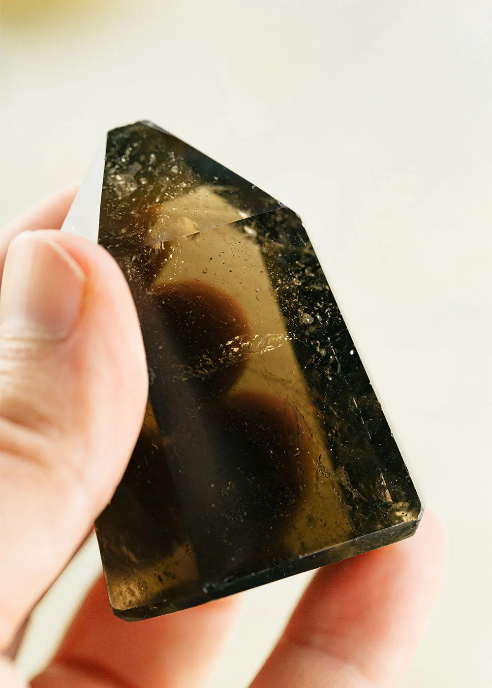 Dark Smoky Quartz Mini Point for Release