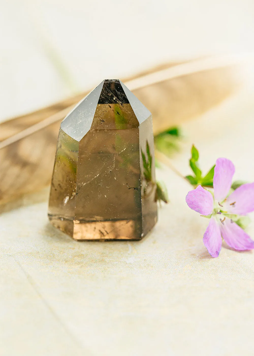 Dark Smoky Quartz Mini Point for Release