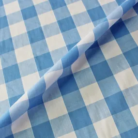 Dressmaking Bold Gingham - Pale Blue