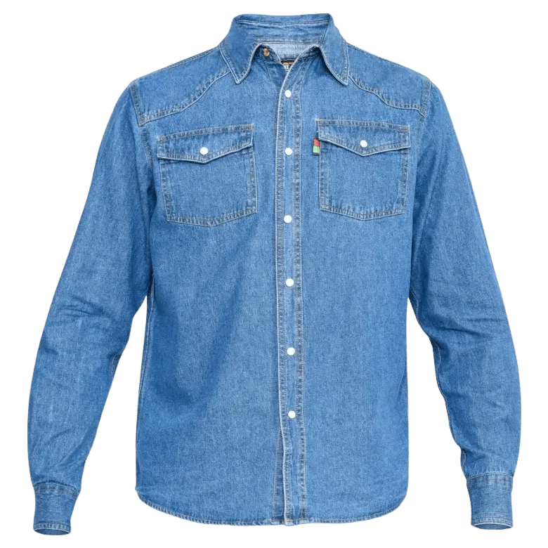 Duke Western Long Sleeve Denim Shirt