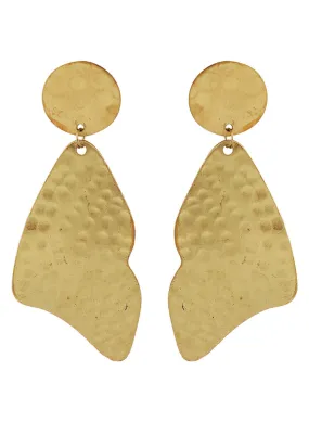 Dull Gold Danglers