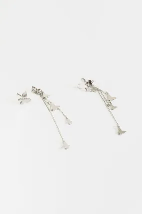 Elise Butterfly Linear Ear Jackets