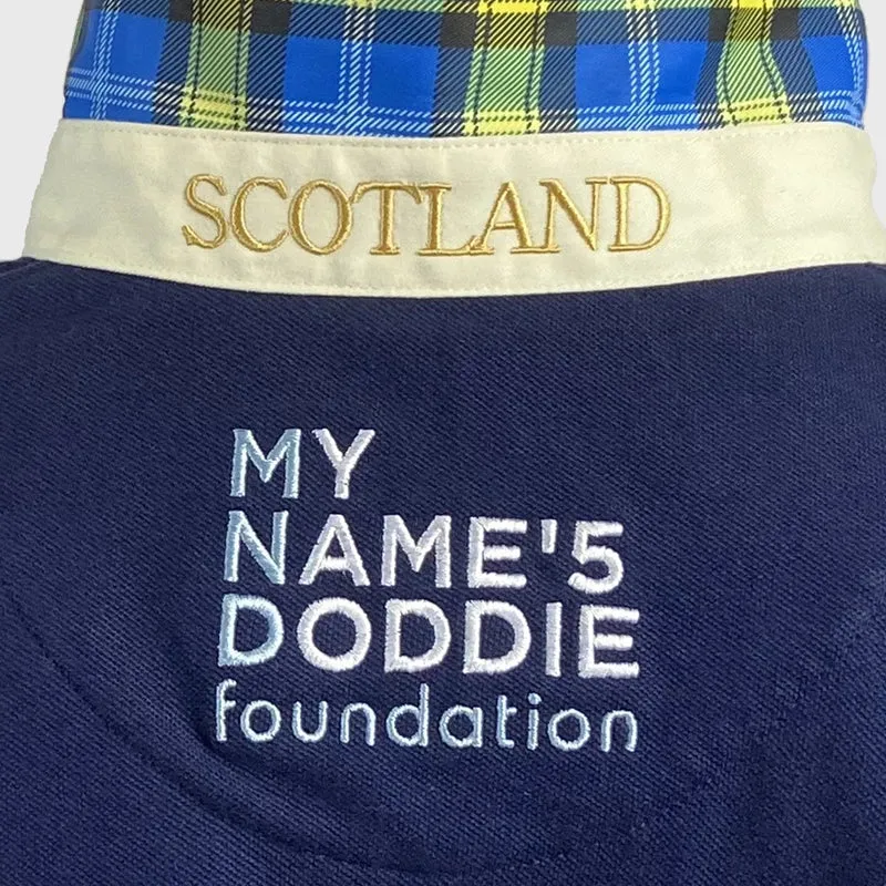 Ellis Rugby Doddie Weir Tartan Vintage Long Sleeve Rugby Jersey