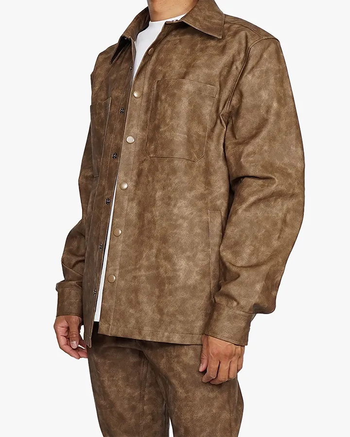 EPTM ROADHOUSE SHIRT-BROWN