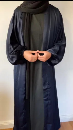 Farah Navy Open abaya