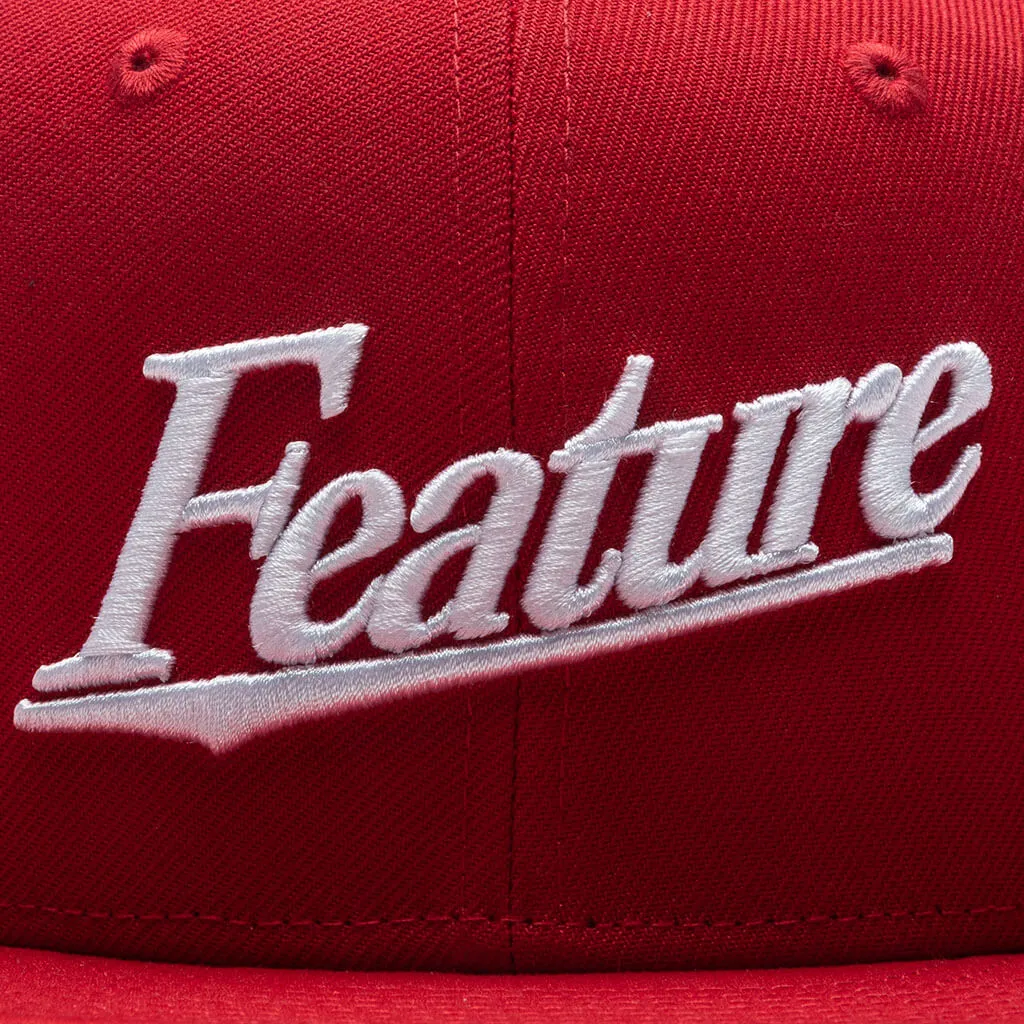 Feature x New Era 9FIFTY Fin - Red