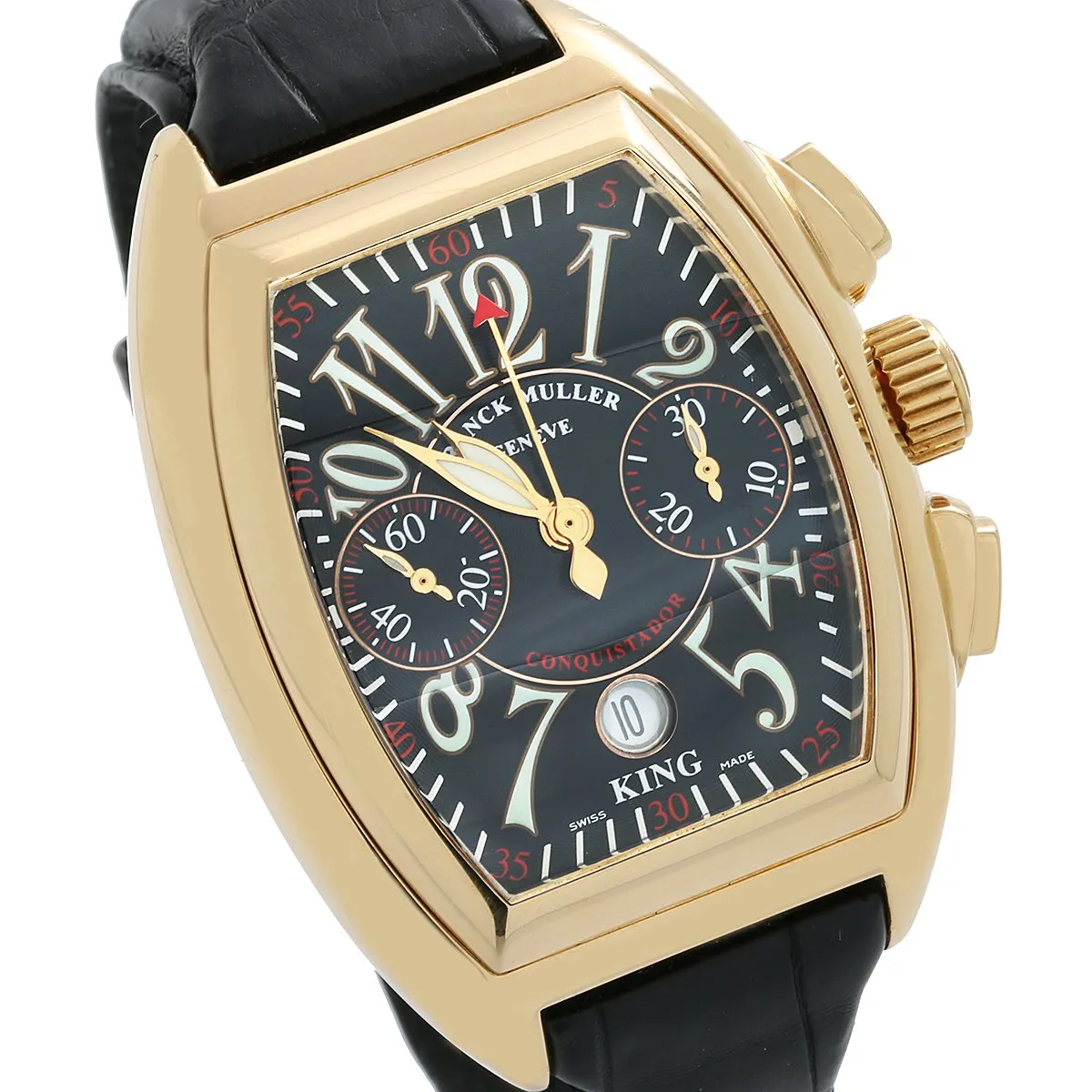 Franck Muller Conquistador 8001CC 40mm Black Dial