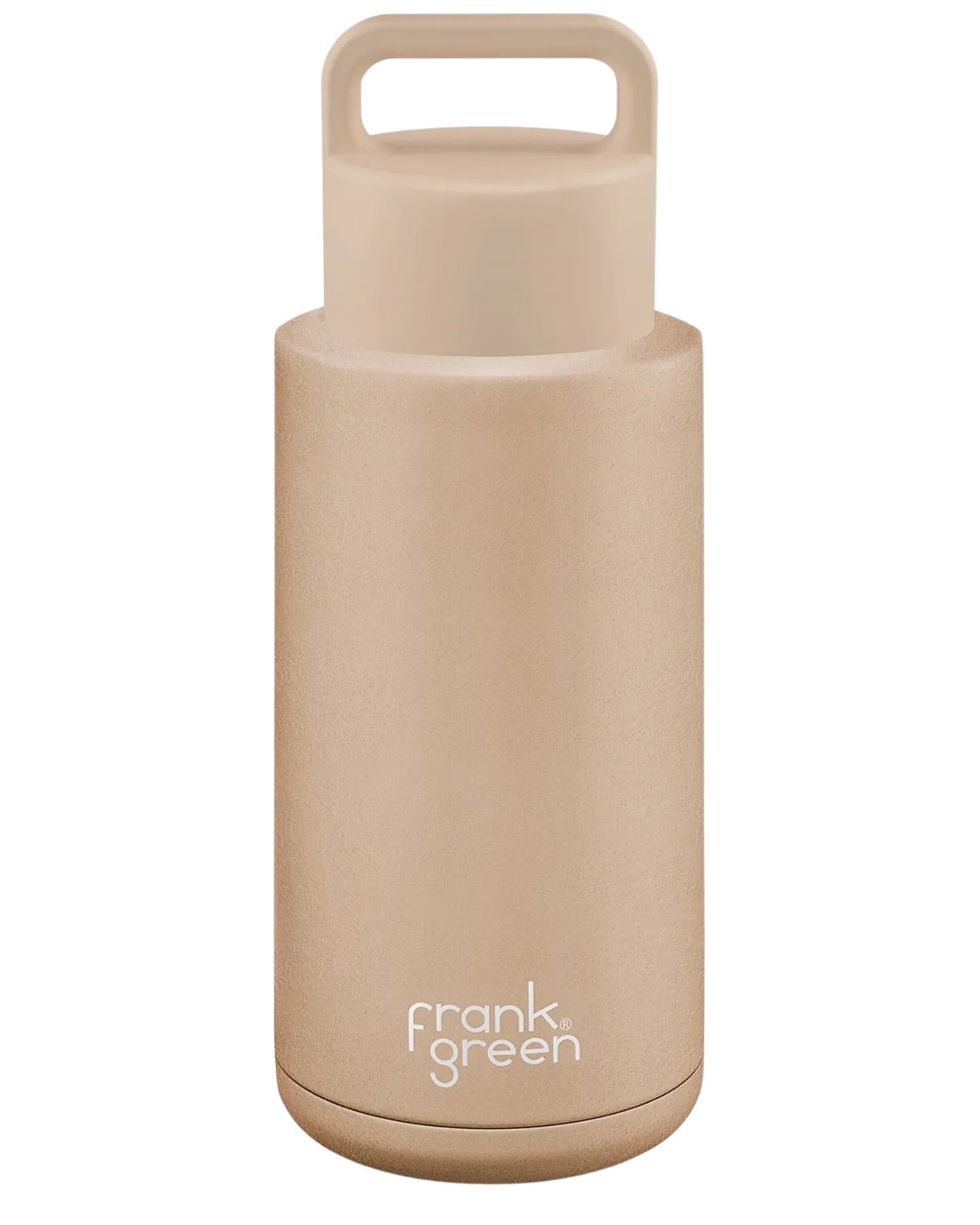 Frank Green 34Oz Reusable Bottle W/ Grip Lid  - Soft Stone - 2024