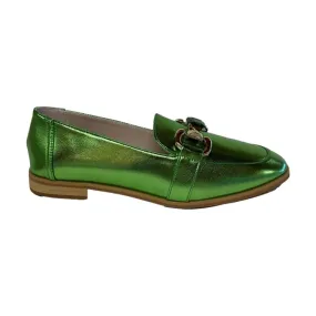 Gattinoni Linea Roma Clare PENCL1441WLL700 Scarpe Donna Mocassini Green